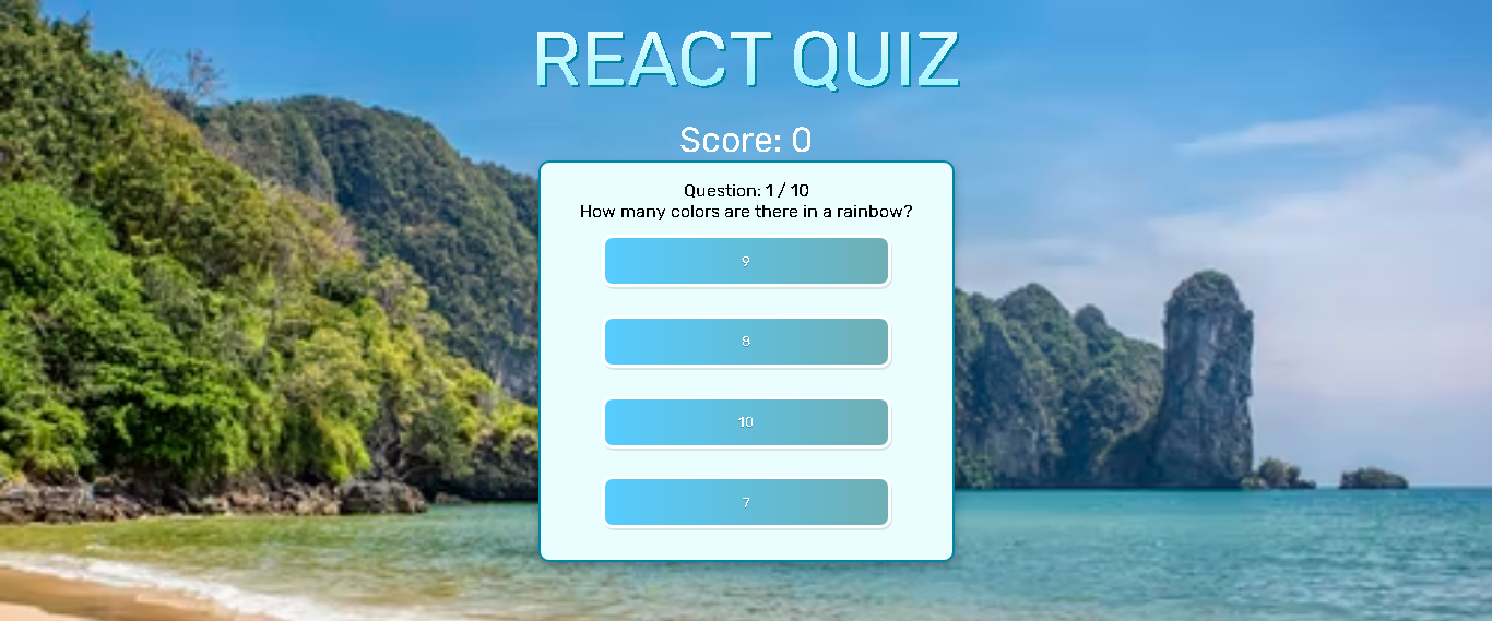 react quiz